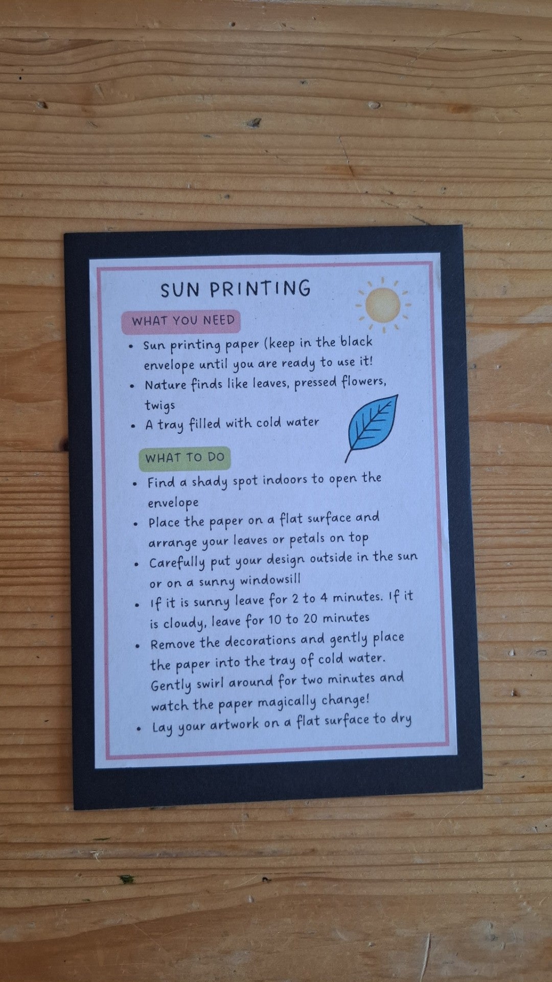 Summer Explorer Activity Box